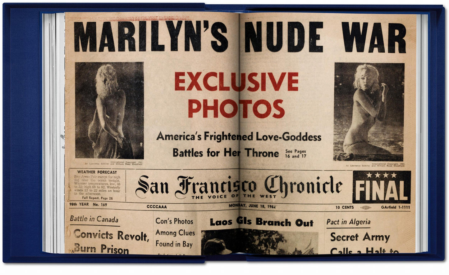 Lawrence Schiller. Marilyn & Me, Art Edition No. 1–125 ‘Roll 11, Frame 12’ (English)