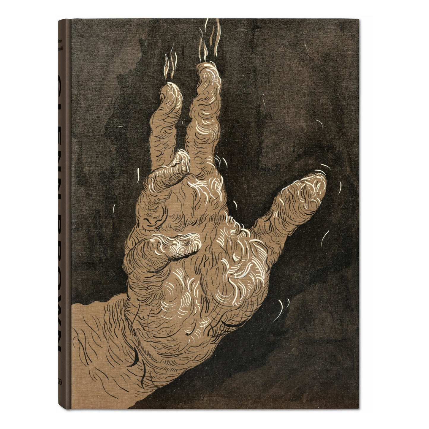 Glenn Brown. Art Edition ‘Hand-painted Covers’ (German, French, English) (AP)