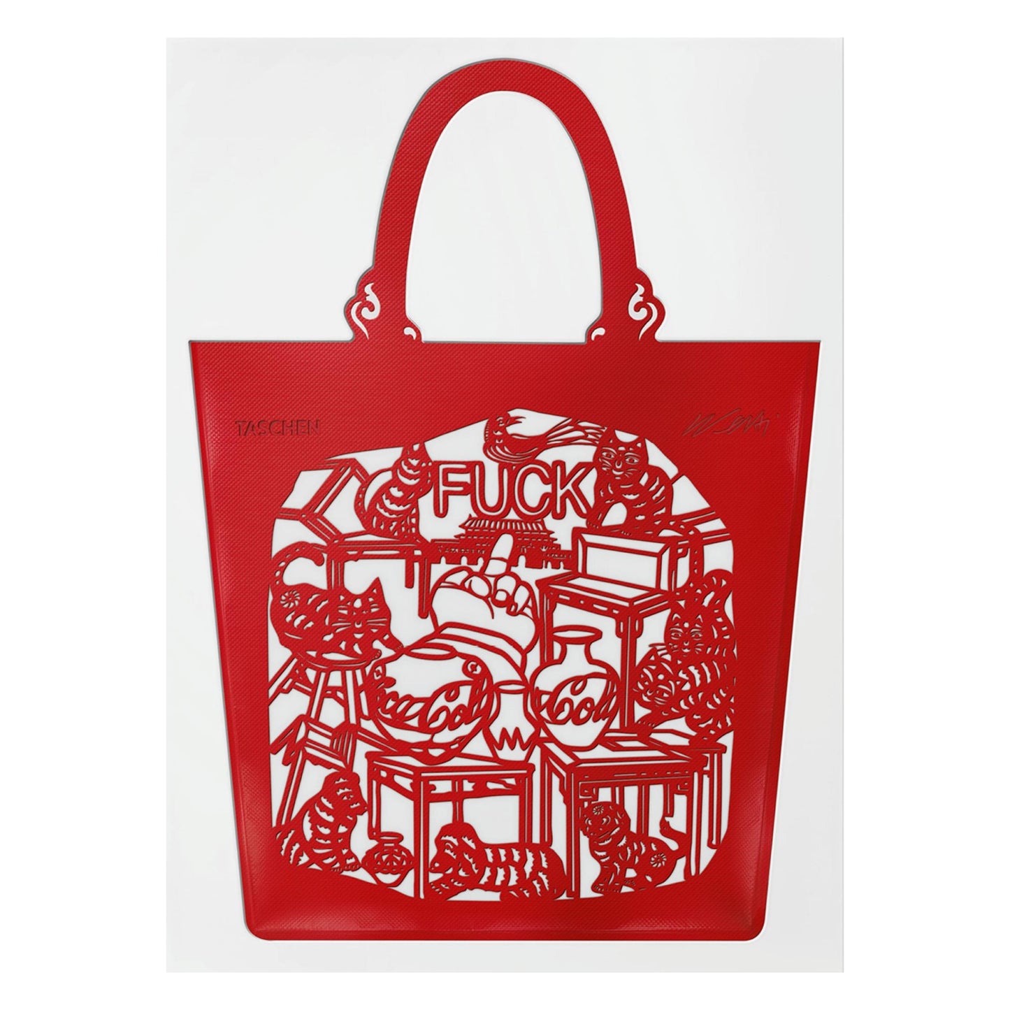 Ai Weiwei. The China Bag ‘Cats and Dogs’