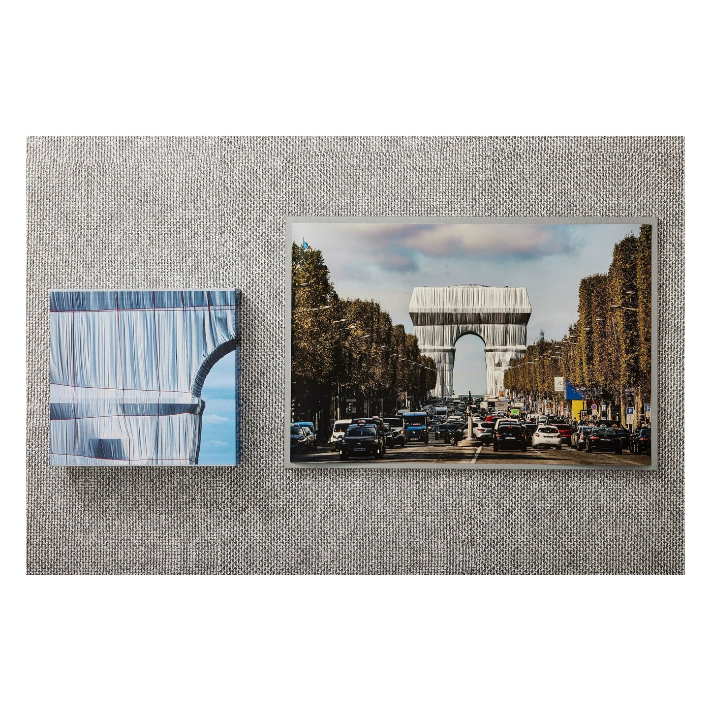 Christo and Jeanne-Claude. L'Arc de Triomphe, Wrapped, by Day. Art Edition No. 1-250 (German, French, English) (SA)