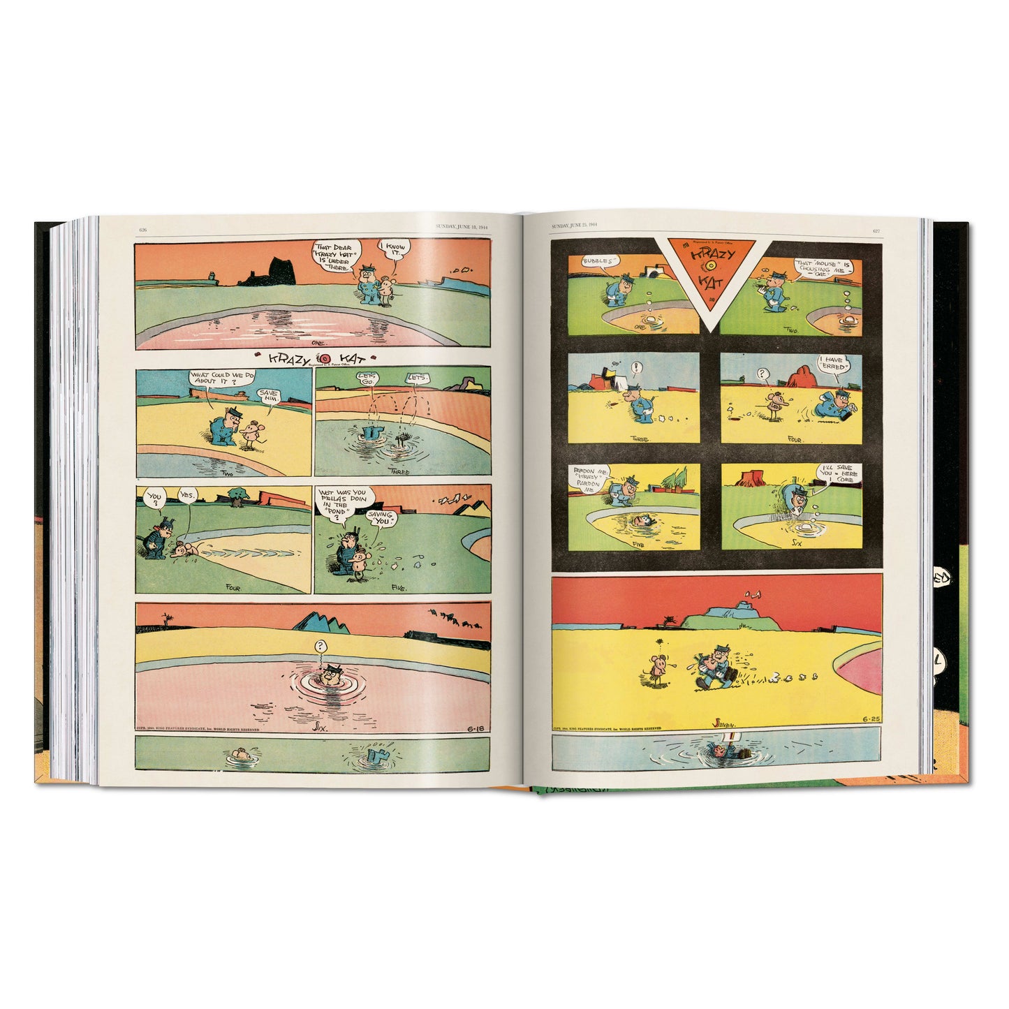 George Herriman. Krazy Kat. The Complete Color Sundays 1935–1944 (English)