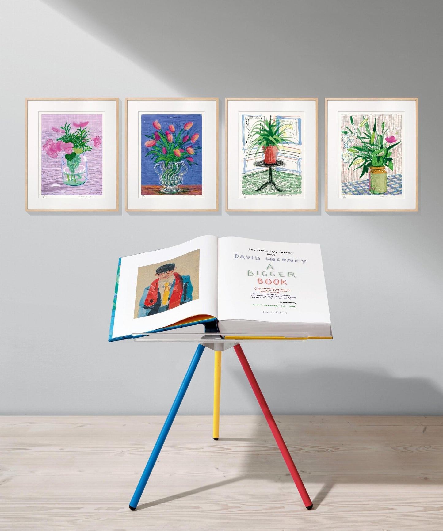 David Hockney. A Bigger Book. Art Edition No. 751–1,000 ‘Untitled, 516’ (English)