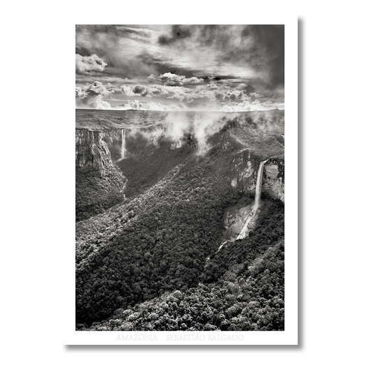 Sebastião Salgado. Amazônia. Poster ‘Waterfalls’