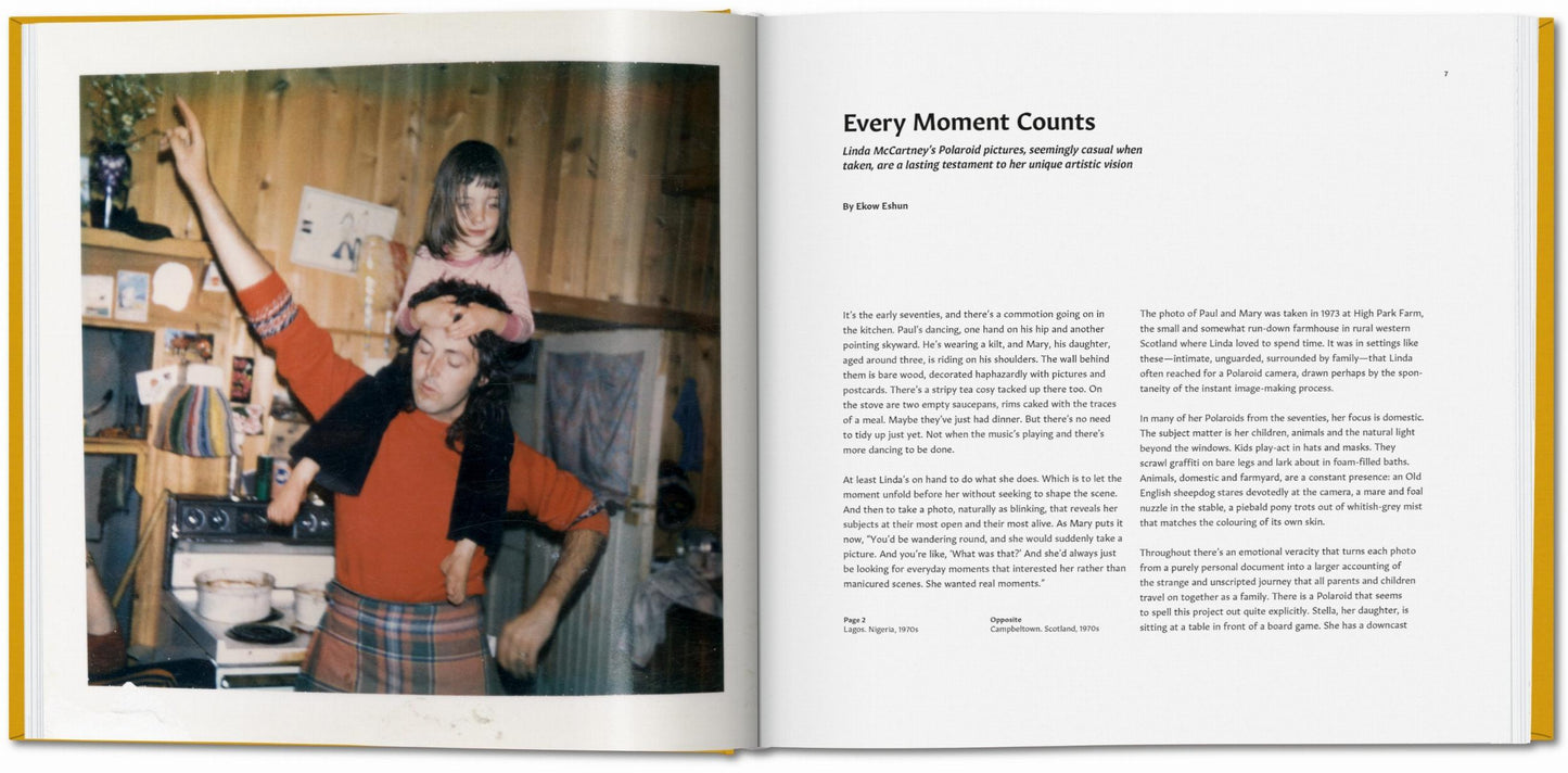 Linda McCartney. The Polaroid Diaries (German, French, English)