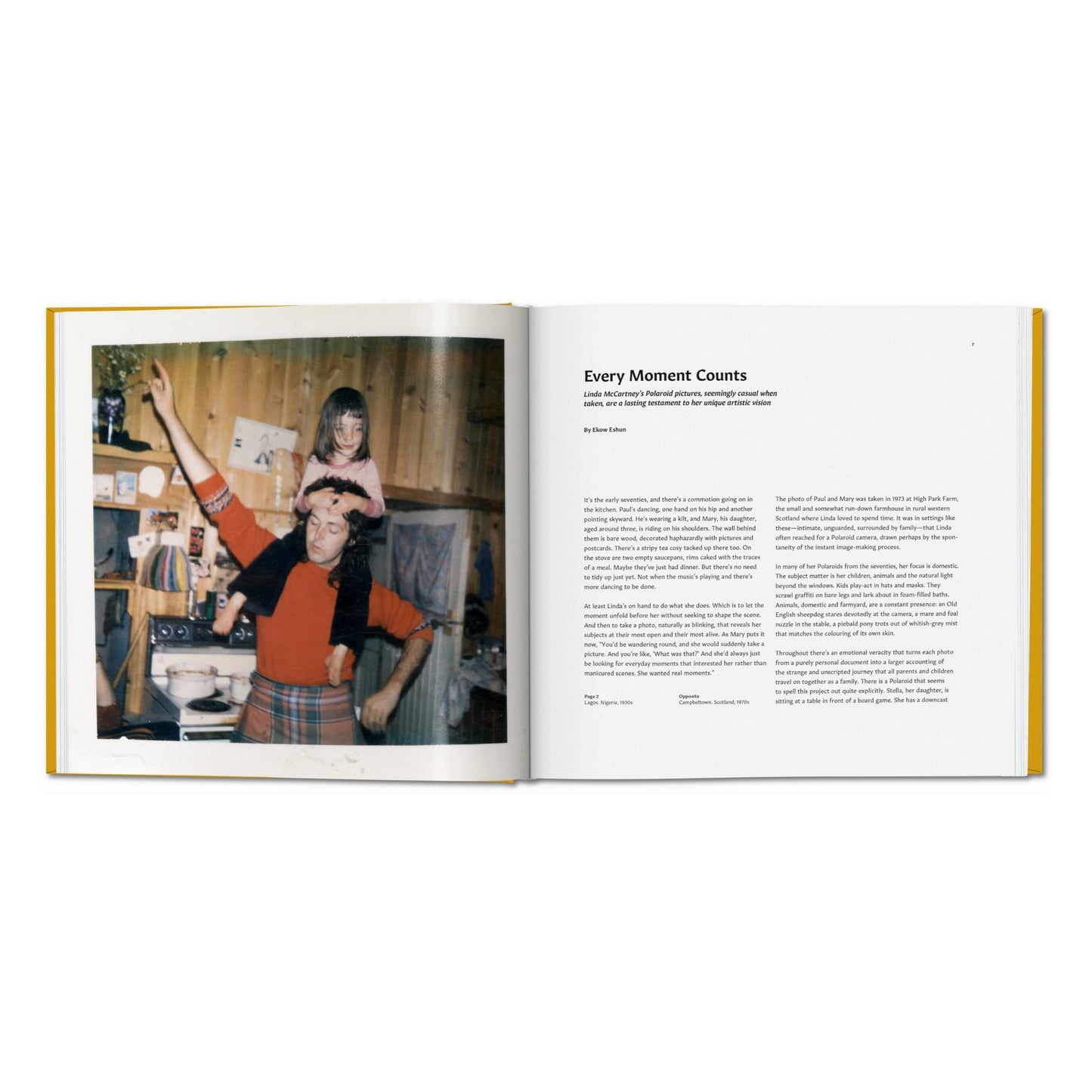 Linda McCartney. The Polaroid Diaries, Art Edition No. 63–124 ‘Sussex, England, 1980s’ (German, French, English)