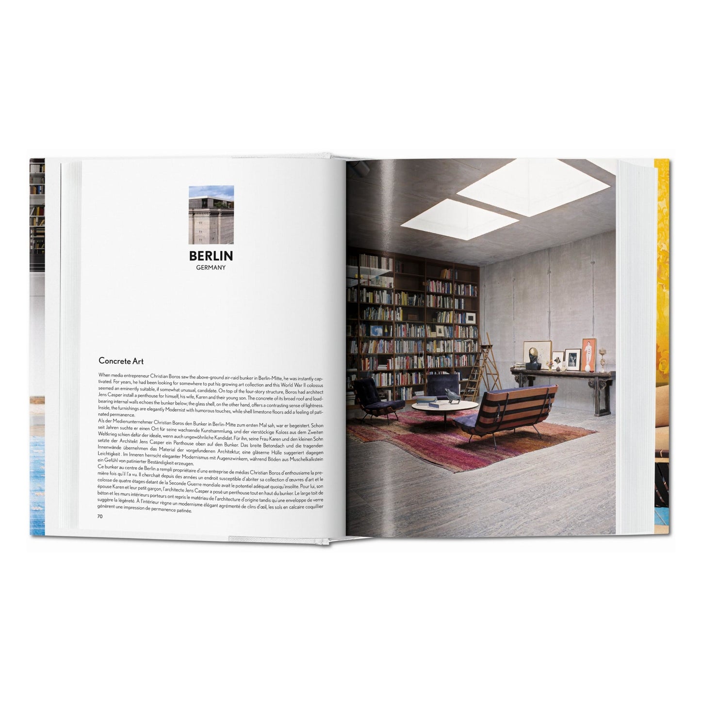 100 Interiors Around the World (German, French, English)