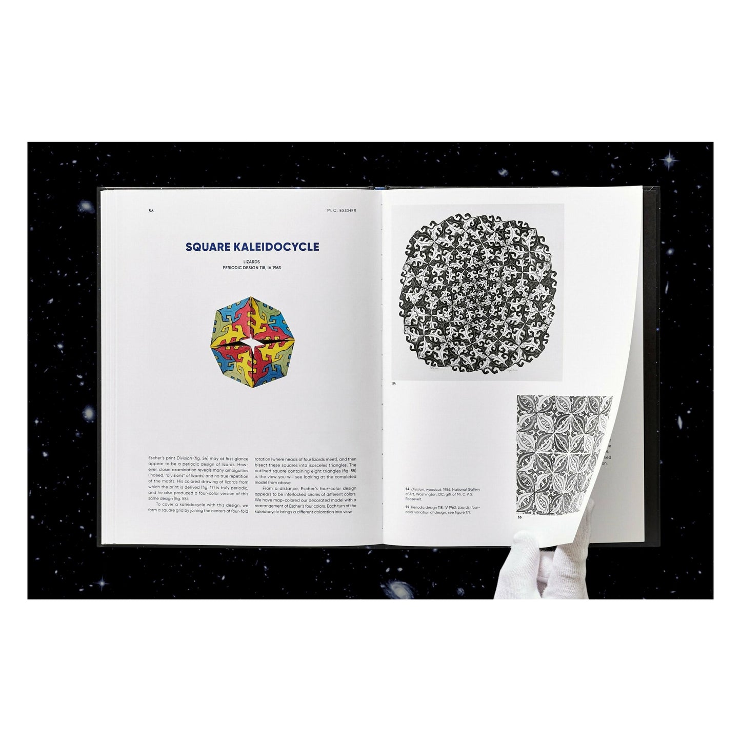 M.C. Escher. Kaleidozyklen (German)