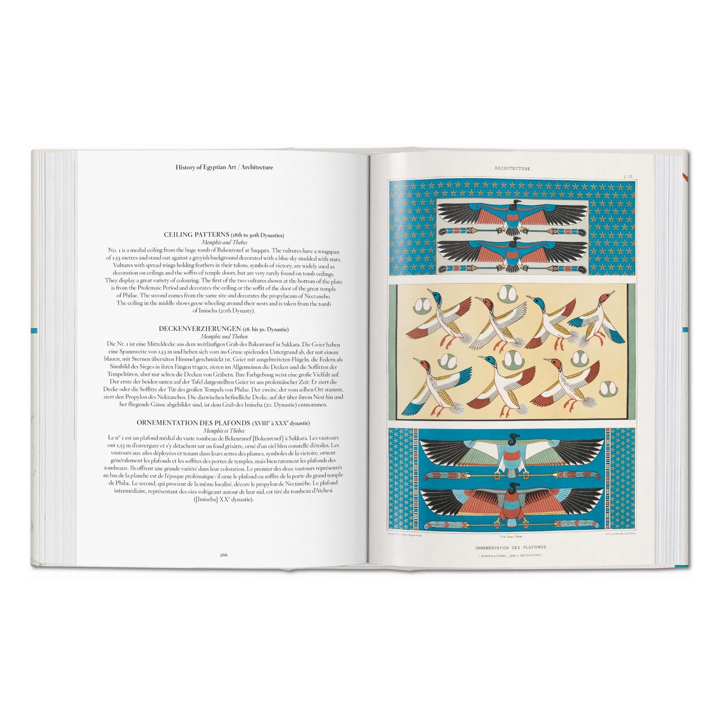 Prisse d'Avennes. Egyptian Art (German, French, English)