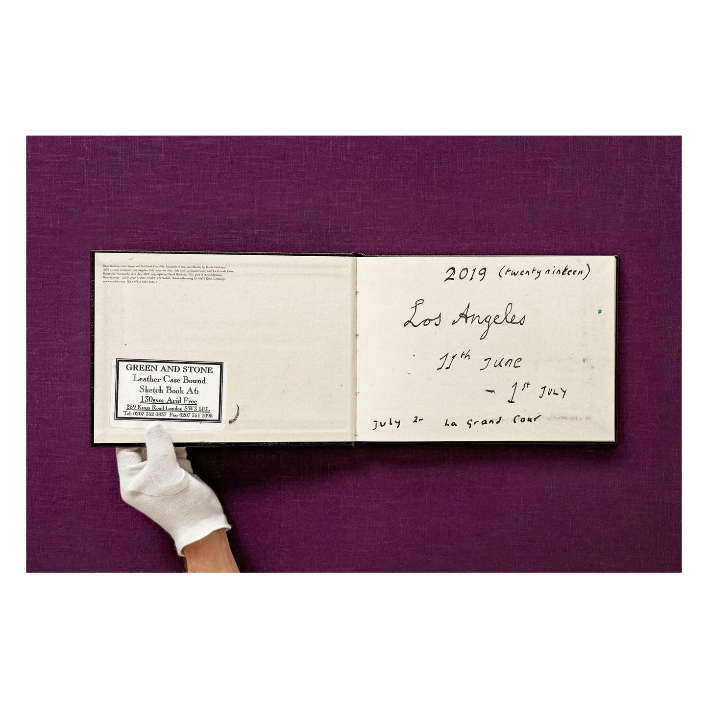 David Hockney. 220 for 2020. Art Edition No. 201–300 ‘Two Chairs and Rain on Window’ (English) (AP)