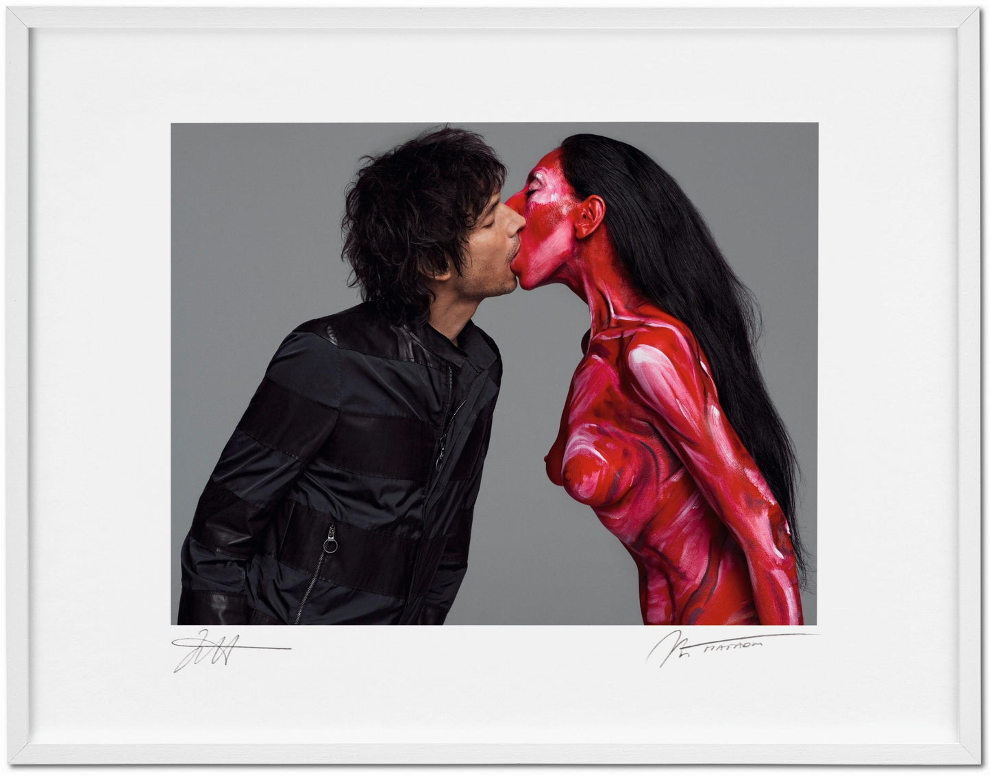 Inez van Lamsweerde/Vinoodh Matadin, Art Edition No. 101–200 ‘Kissing Vinoodh’ (German, French, English)