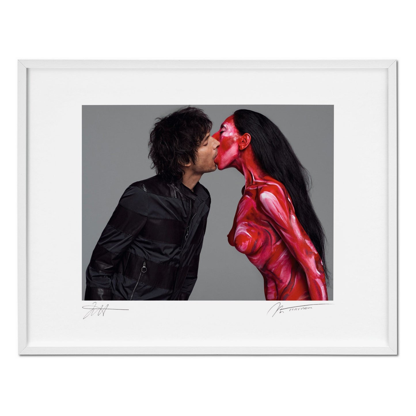 Inez van Lamsweerde/Vinoodh Matadin. Art Edition No. 101–200 ‘Kissing Vinoodh’ (German, French, English)