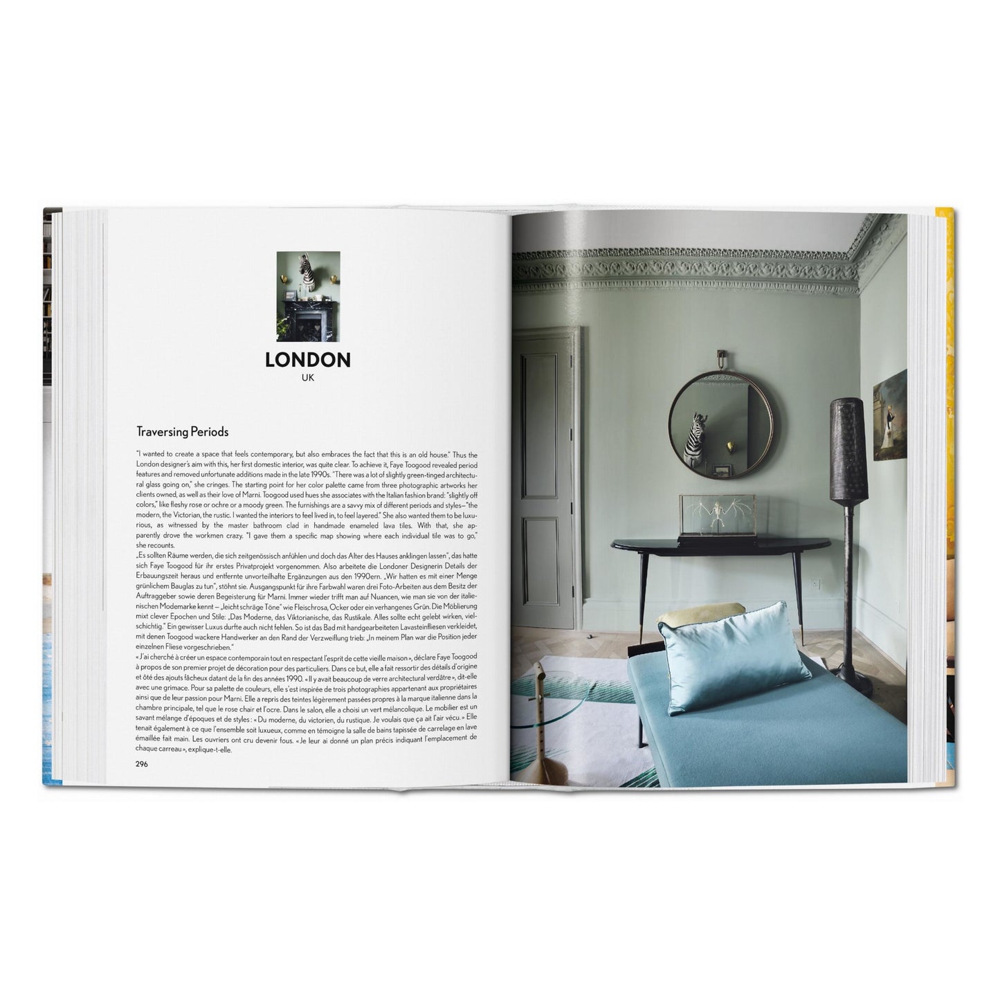 100 Interiors Around the World (German, French, English)