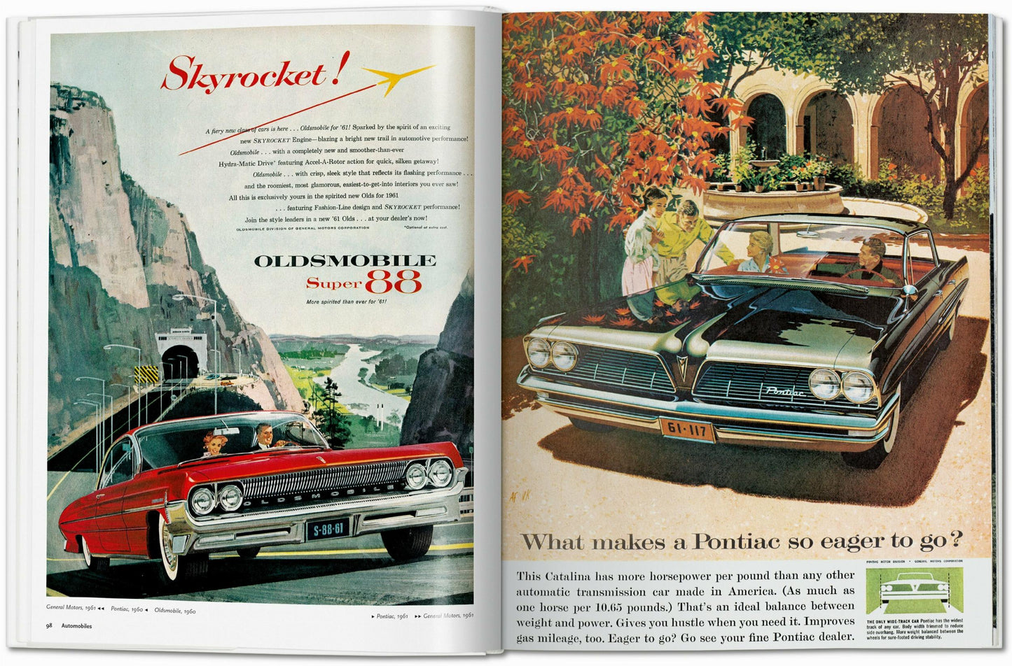 All-American Ads of the 60s (German, French, English)