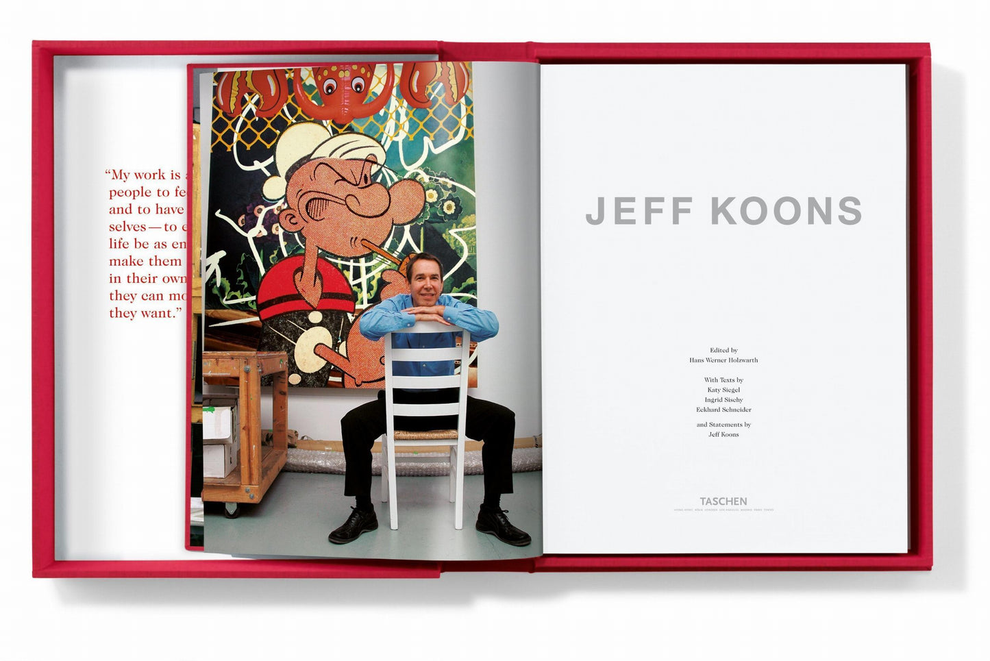 Jeff Koons (German, French, English)