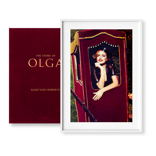 Ellen von Unwerth. The Story of Olga. Art Edition No. 126–250 ‘Widow’ (German, French, English)