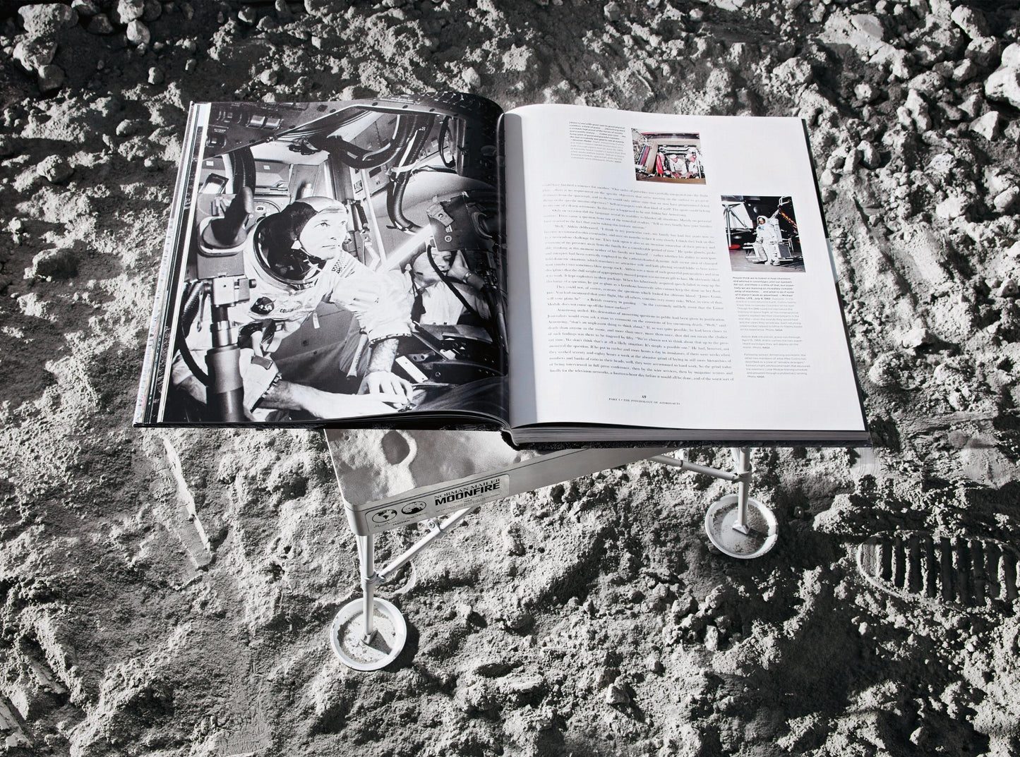 Norman Mailer, Marc Newson. MoonFire, Lunar Rock Edition No. 1,968 ‘NWA 4936’ (English)