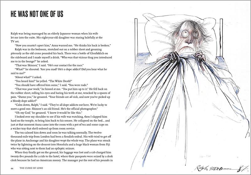 Hunter S. Thompson and Ralph Steadman. The Curse of Lono (English)