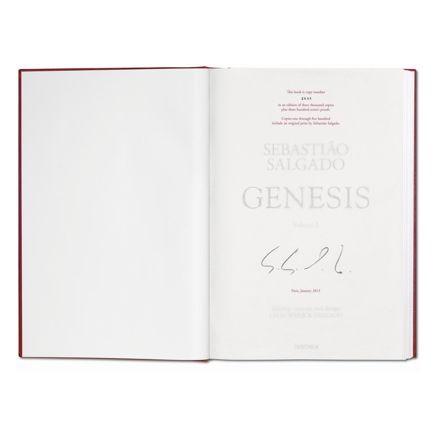 Sebastião Salgado. Genesis. Art Edition No. 201–300 ‘Black-Browed Albatrosses, Falkland Islands’ (English)