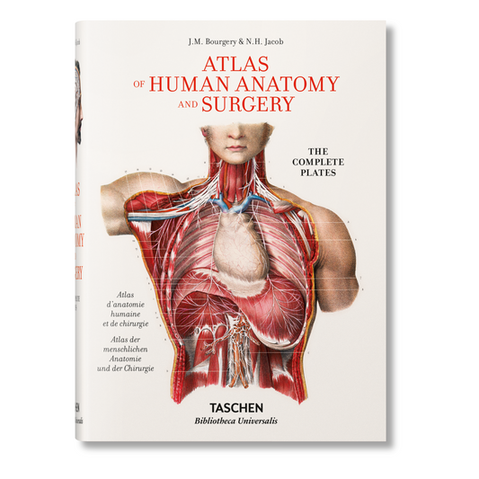 Bourgery. Atlas of Human Anatomy and Surgery (German, French, English)