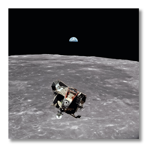 Buzz Aldrin. Apollo 11. ‘Lunar Module Ascent’ (AP)