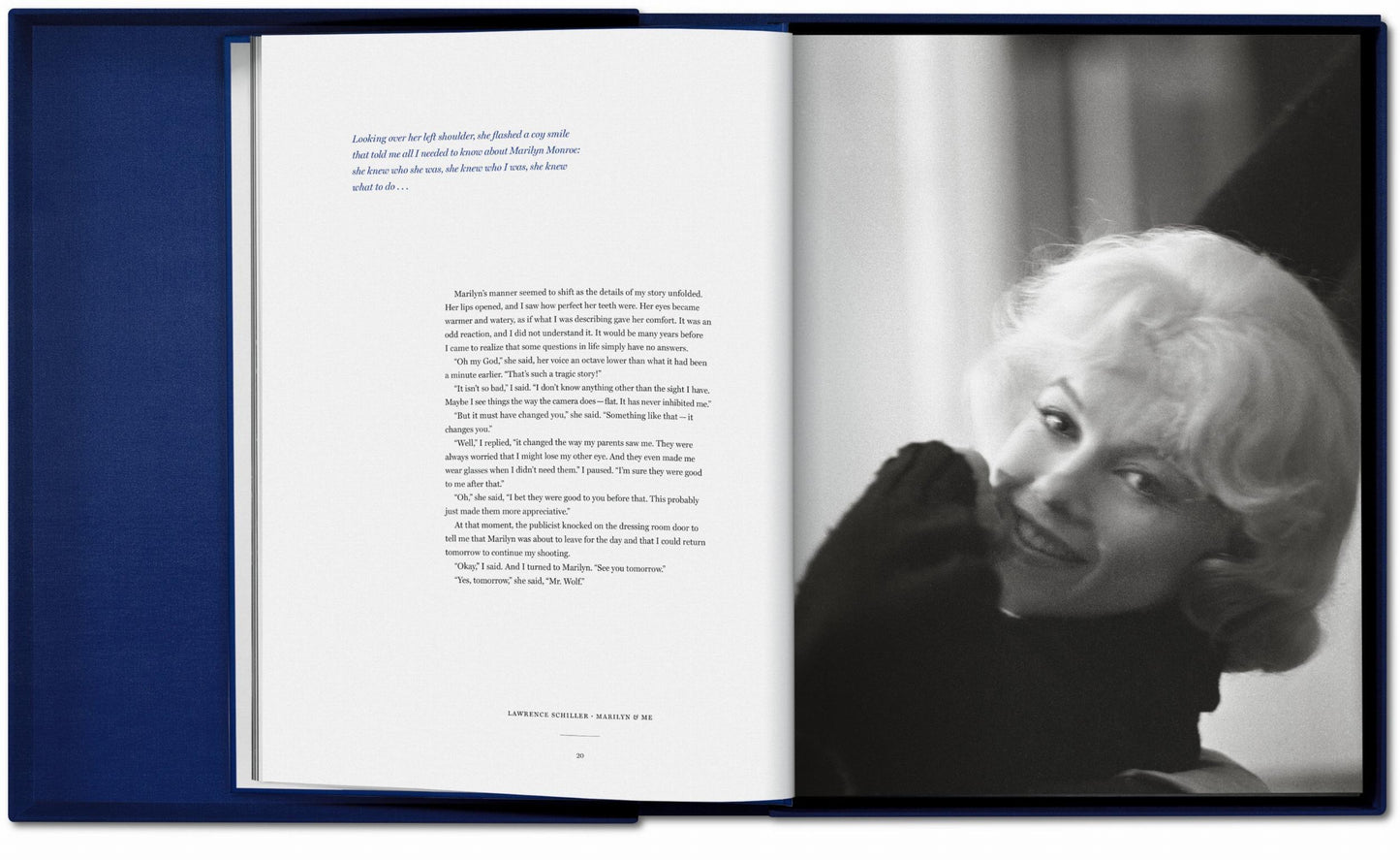 Lawrence Schiller. Marilyn & Me, Art Edition No. 1–125 ‘Roll 11, Frame 12’ (English)