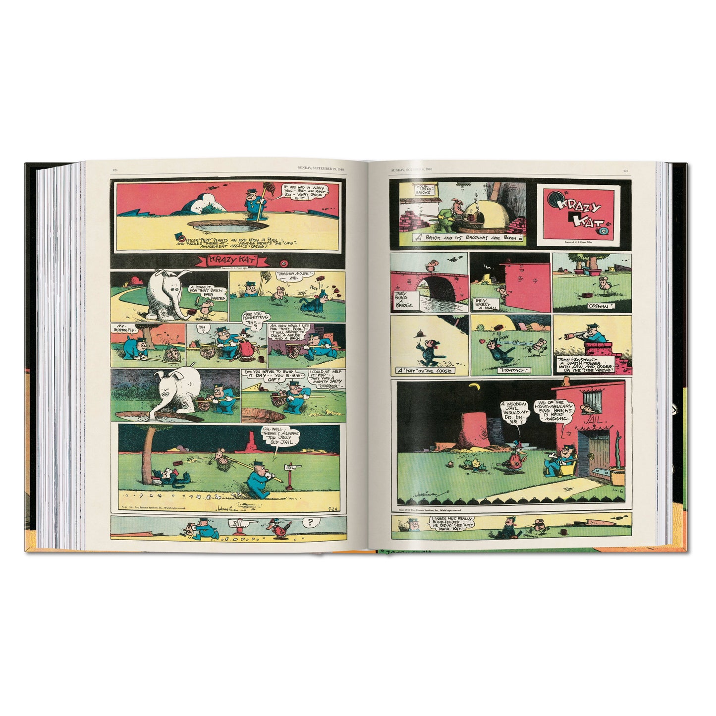 George Herriman. Krazy Kat. The Complete Color Sundays 1935–1944 (English)