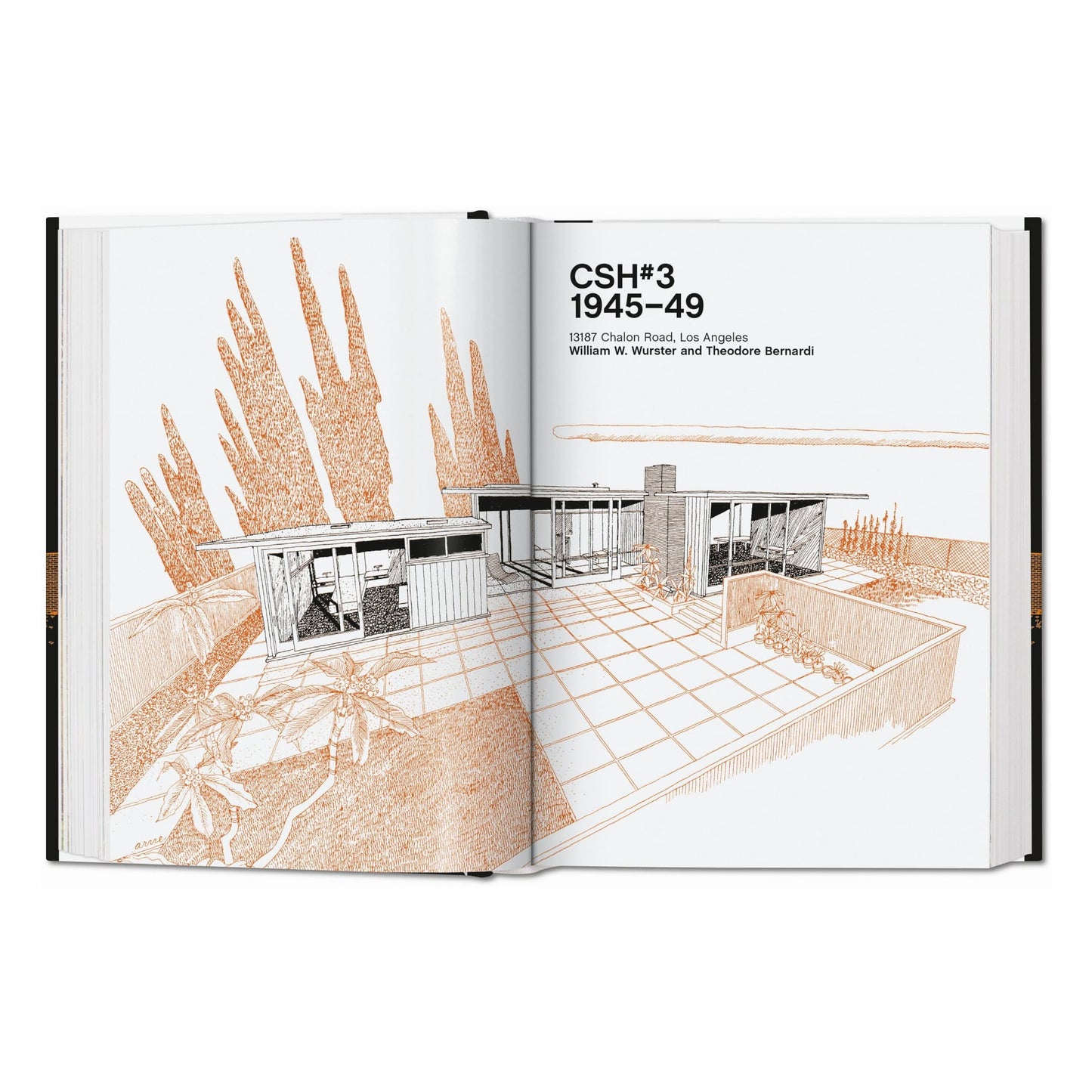 Case Study Houses. The Complete CSH Program 1945-1966. 45th Ed. (German, French, English)