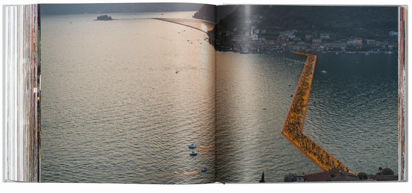 Christo and Jeanne-Claude. The Floating Piers. Art Edition No. 41–60 (Collage) (English, Italian)