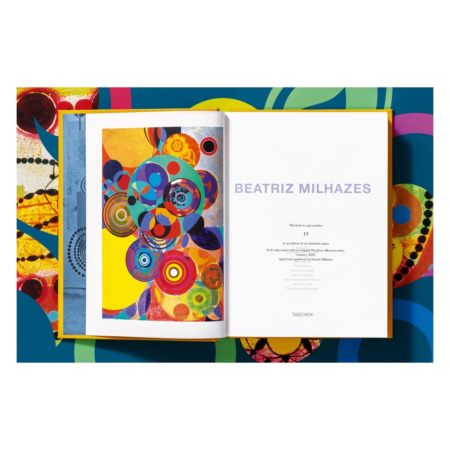 Beatriz Milhazes. Art Edition No. 1–100 ‘Coaracy’ (German, Spanish, French, English)