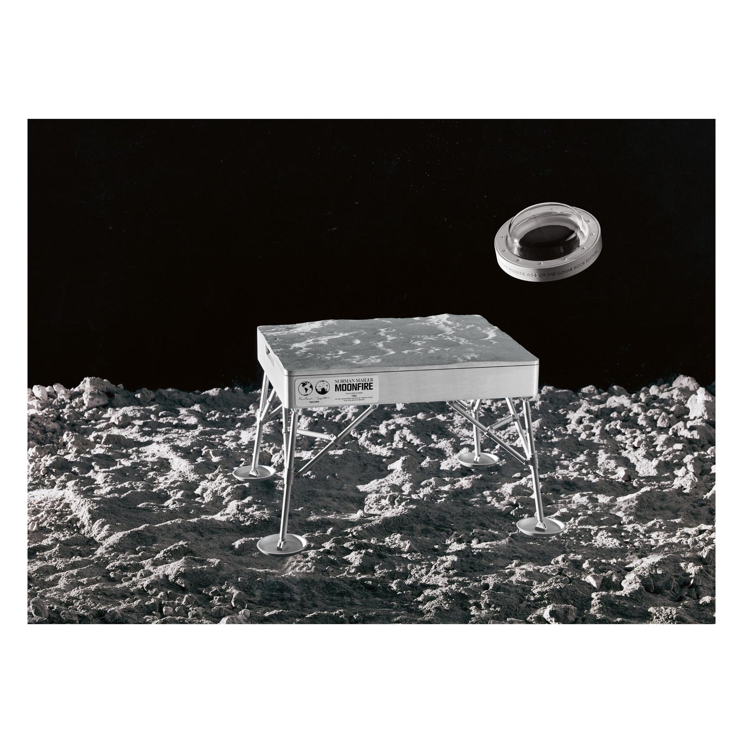 Norman Mailer, Marc Newson. MoonFire, Lunar Rock Edition No. 1,967 ‘NWA 5153’ (English)