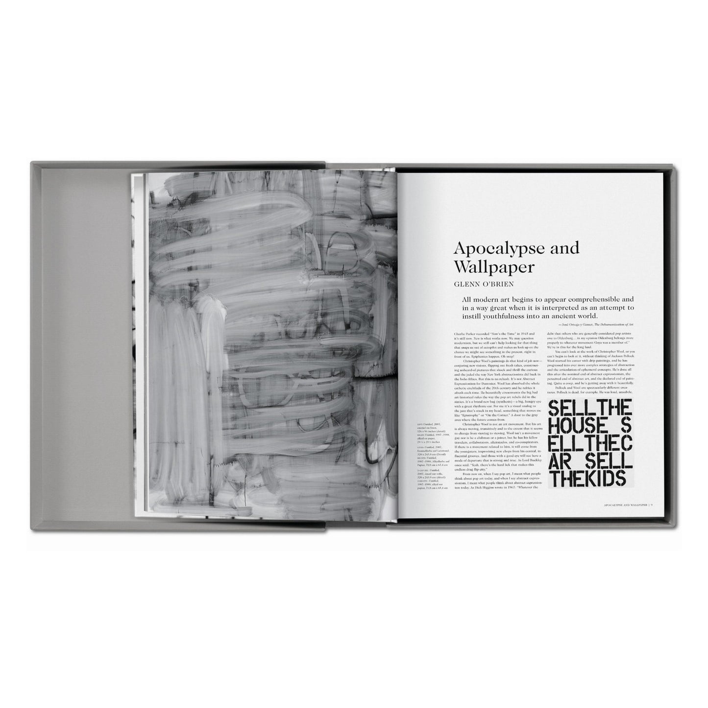 Christopher Wool (German, French, English) (SA)