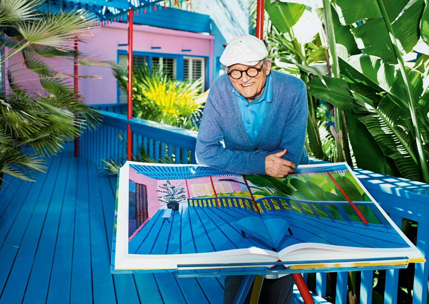 David Hockney. A Bigger Book. Art Edition No. 501–750 ‘Untitled, 468’ (English)