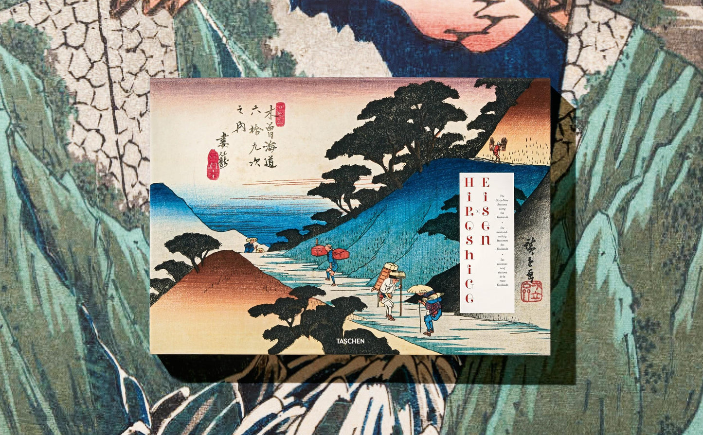 Hiroshige & Eisen. The Sixty-Nine Stations along the Kisokaido (German, French, English)