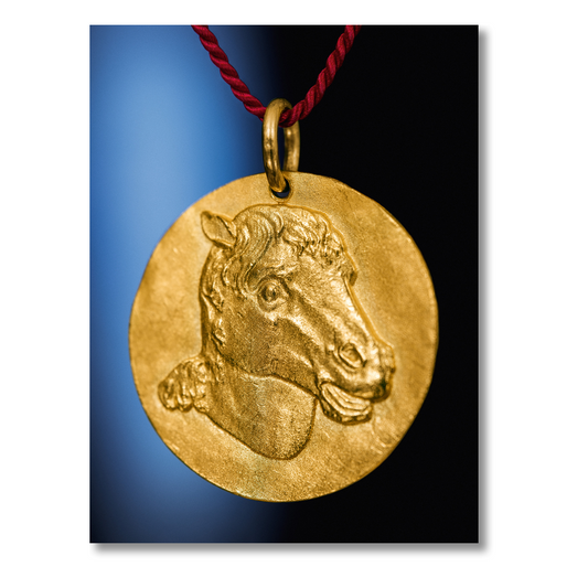 Ai Weiwei. Zodiac Charm ‘Horse’ (AP)