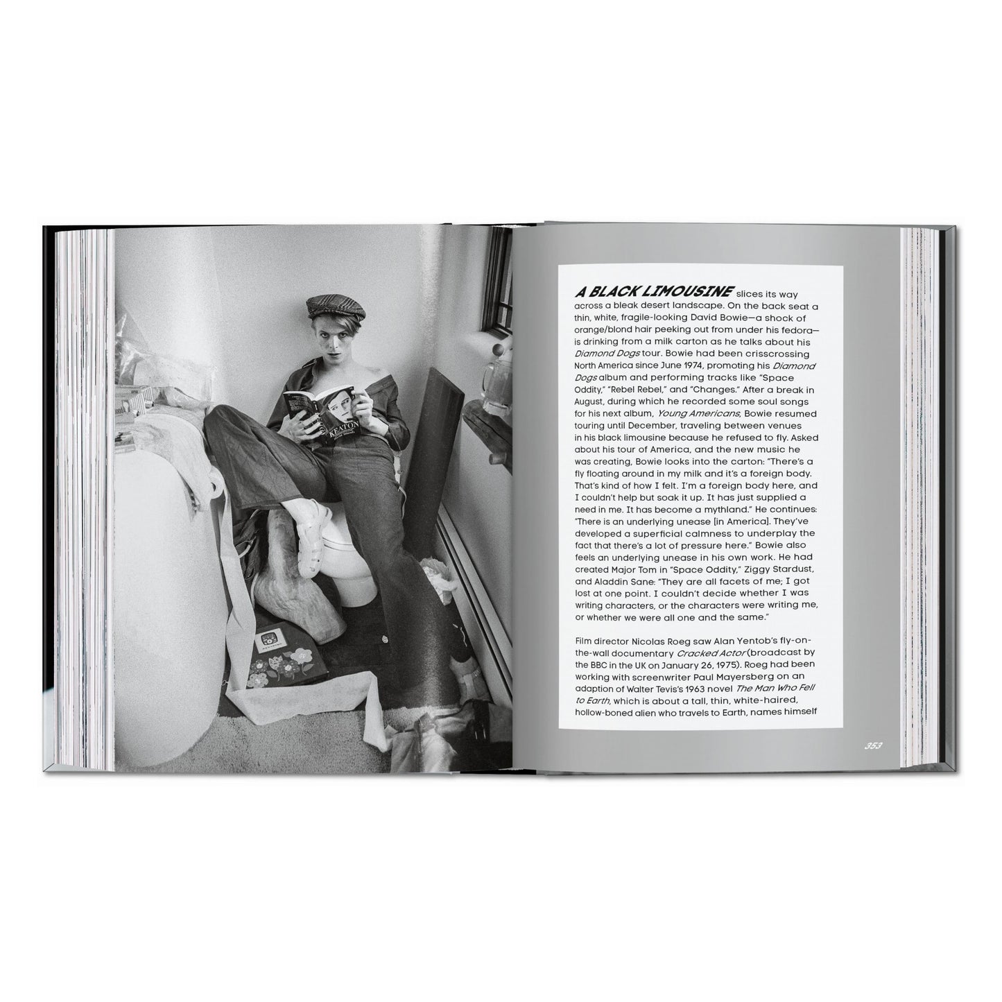 David Bowie. The Man Who Fell to Earth. 40th Ed. (German, French, English)