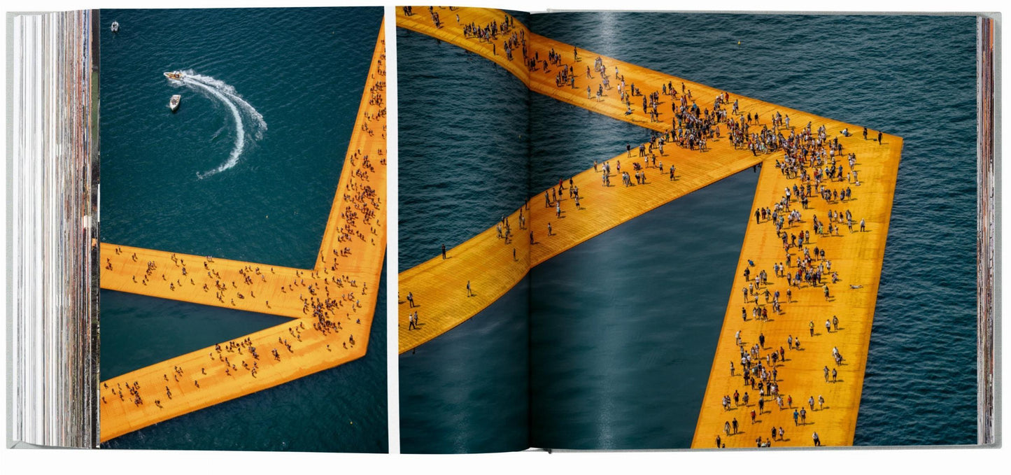 Christo and Jeanne-Claude. The Floating Piers. Art Edition No. 41–60 (Collage) (English, Italian)