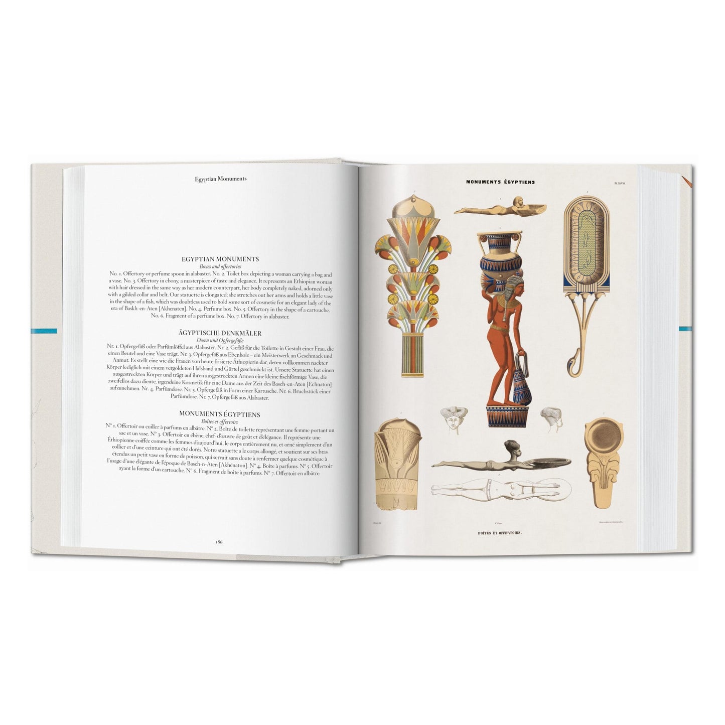 Prisse d'Avennes. Egyptian Art (German, French, English)