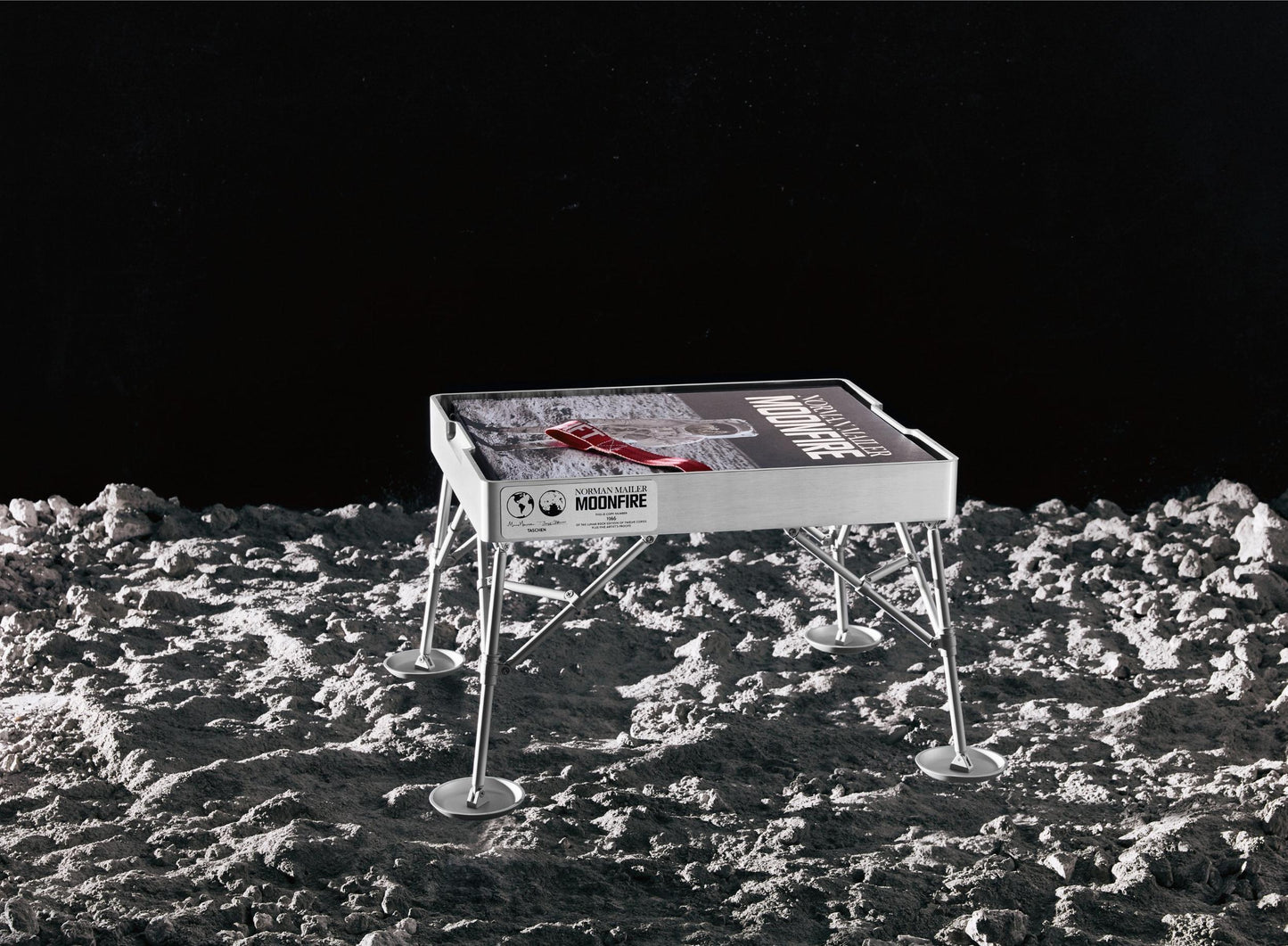 Norman Mailer, Marc Newson. MoonFire, Lunar Rock Edition No. 1,969 ‘NWA 4936’ (English)