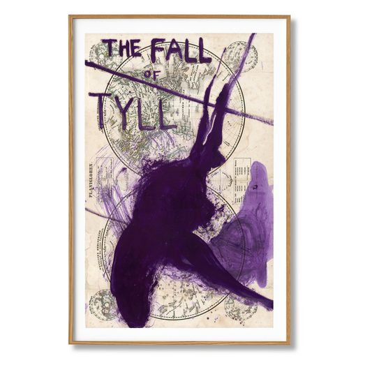 Julian Schnabel. Print ‘The Fall of Tyll’