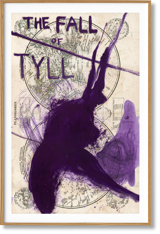 Julian Schnabel. Print ‘The Fall of Tyll’