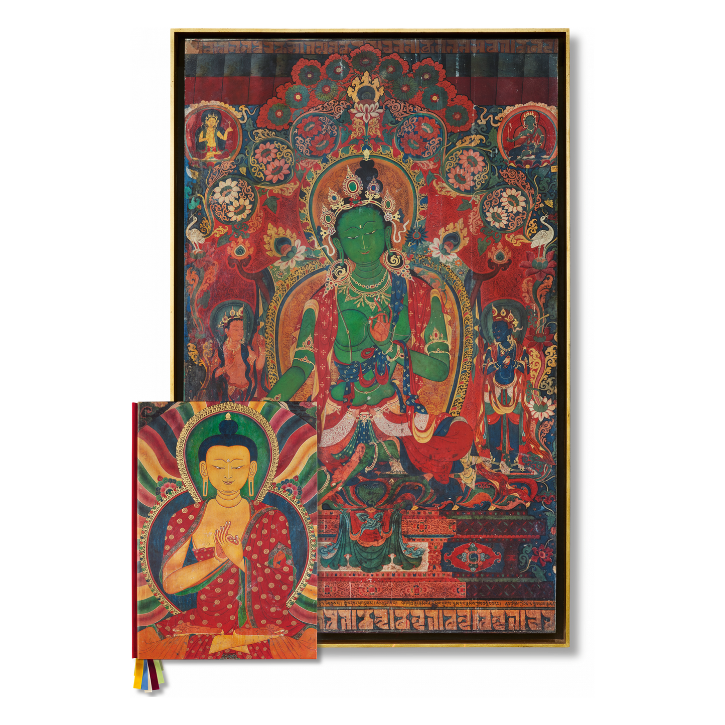 Thomas Laird. Murals of Tibet. Art Edition No. 41–80 ‘Green Tara, Gyantse Kumbum (ca. 1420)’ (English) (AP)