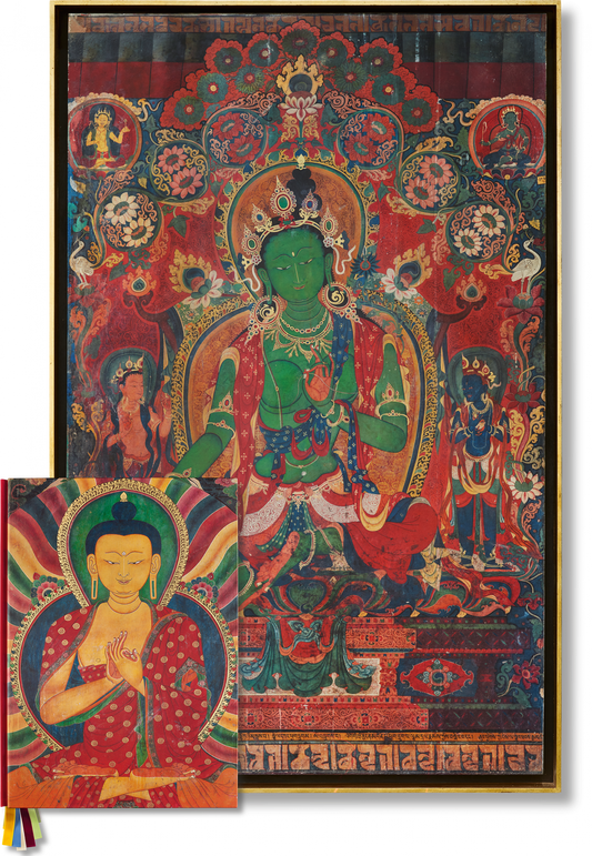 Thomas Laird. Murals of Tibet. Art Edition No. 41–80 ‘Green Tara, Gyantse Kumbum (ca. 1420)’ (English) (SA)