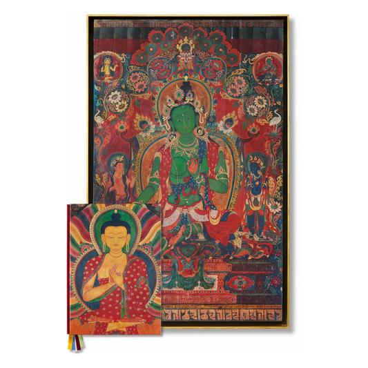 Thomas Laird. Murals of Tibet. Art Edition No. 41–80 ‘Green Tara, Gyantse Kumbum (ca. 1420)’ (English) (SA)