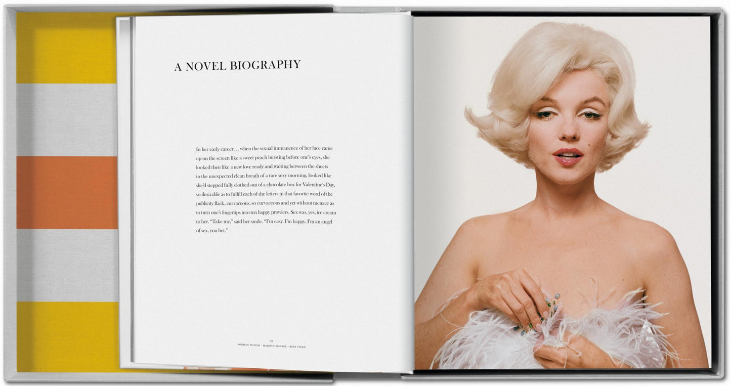 Norman Mailer/Bert Stern. Marilyn Monroe, Art Edition No. 126–250 ‘Contacts’ (English)