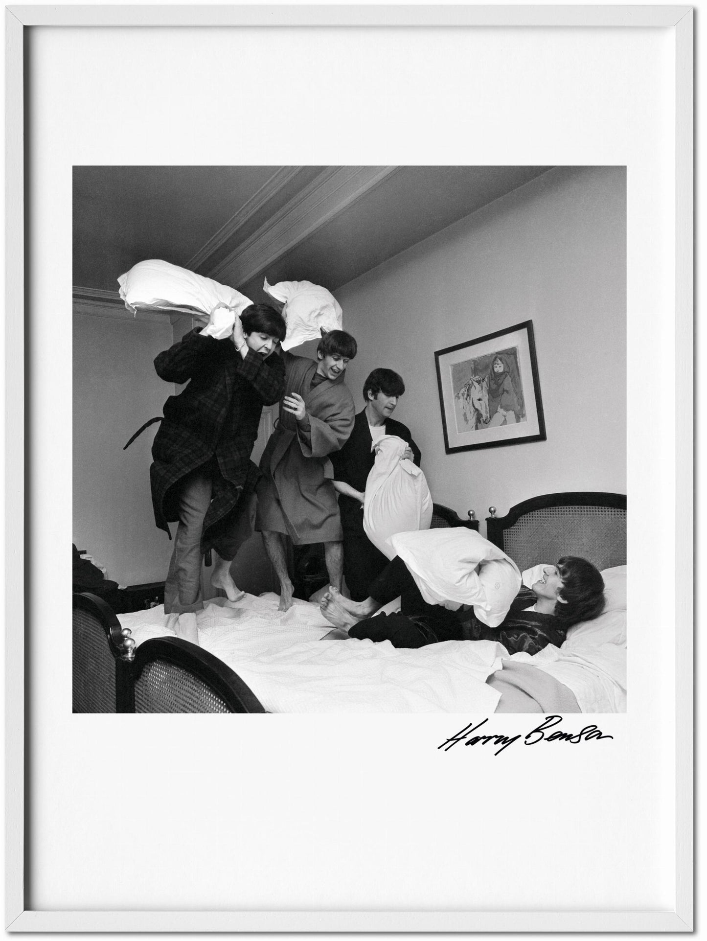 Harry Benson. The Beatles, Art Edition No. 1–100 ‘George V Hotel Suite’ (German, French, English)