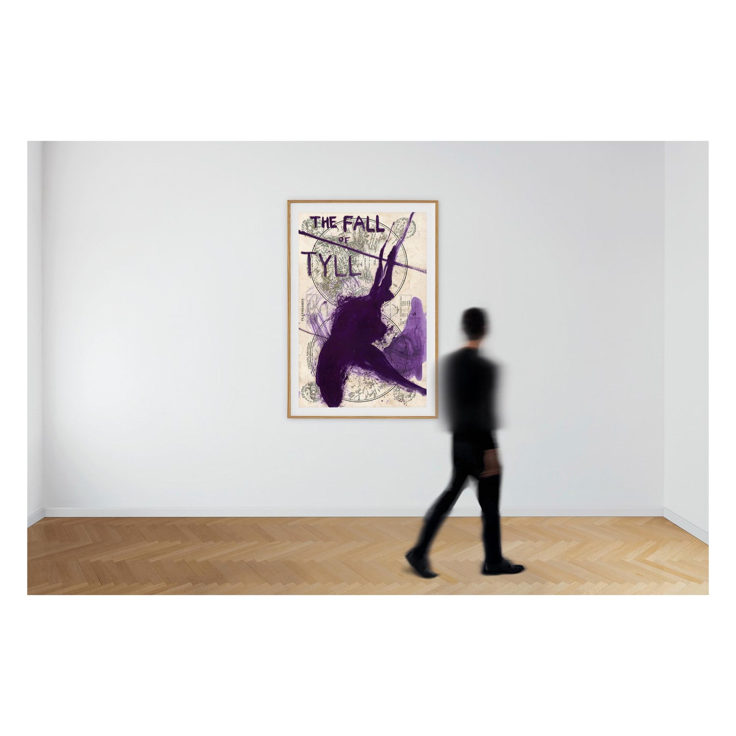 Julian Schnabel. Print ‘The Fall of Tyll’