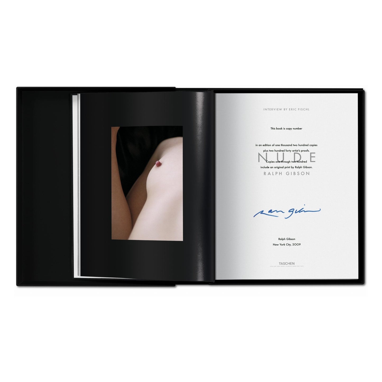 Ralph Gibson. Nude, Art Edition No. 1–100 ‘Chicago Nude’ (German, French, English) (SA)