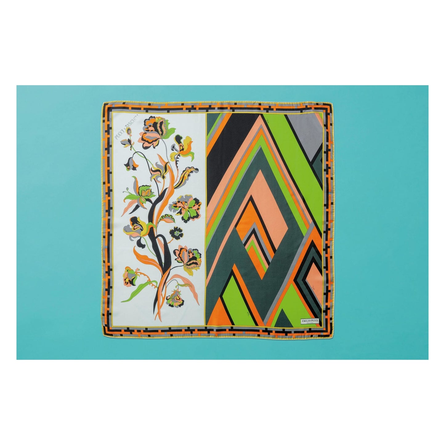 Pucci. Art Edition, Vintage Scarf (German, French, English, Italian) (AP)