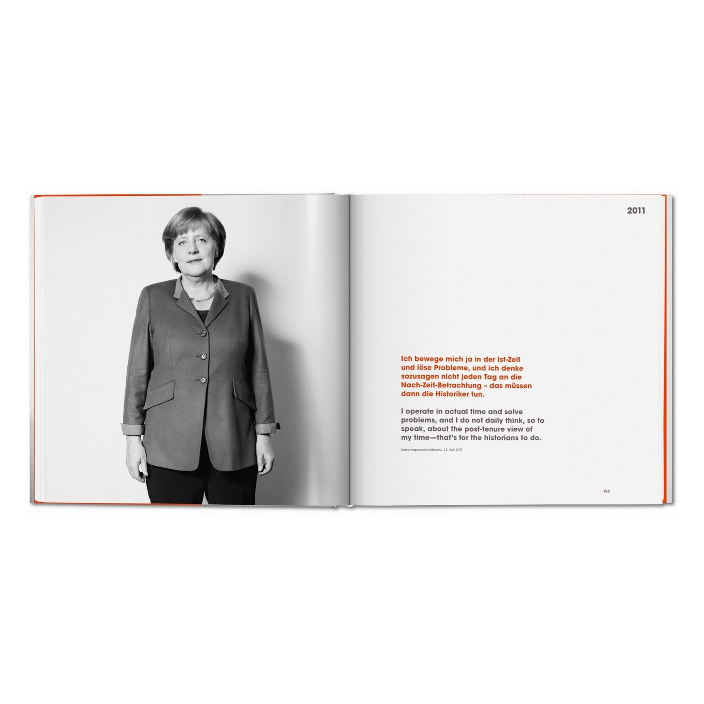 Herlinde Koelbl. Angela Merkel. Art Edition No. 1-125 (German, English)