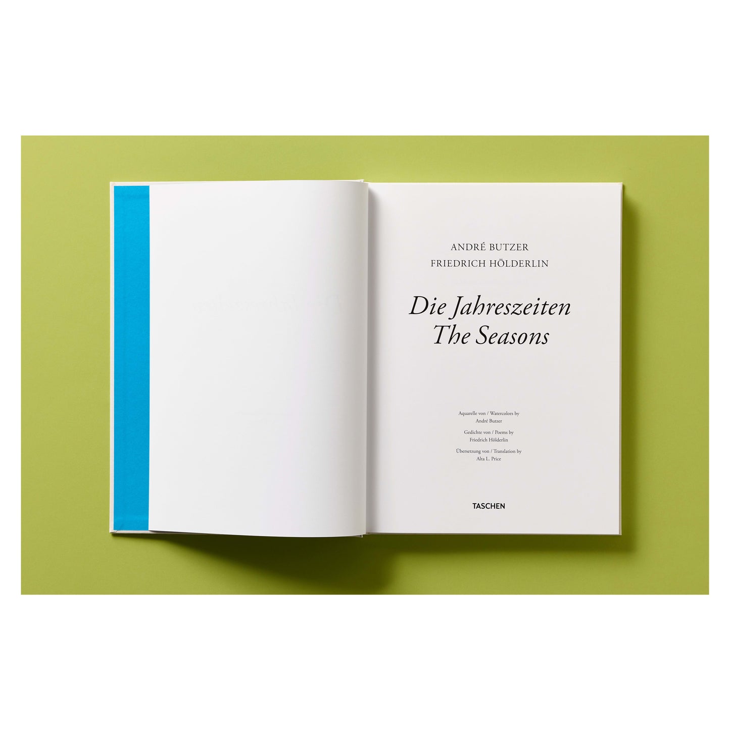 André Butzer. Friedrich Hölderlin. Die Jahreszeiten / The Seasons (German, English)